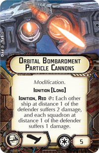 Orbital Bombardment Particle Cannons